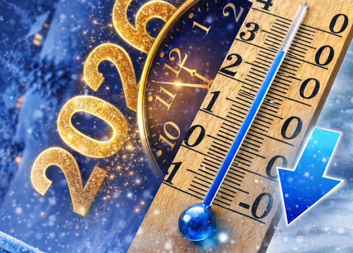 Capodanno con la pioggia? Temperature in picchiata in Sicilia