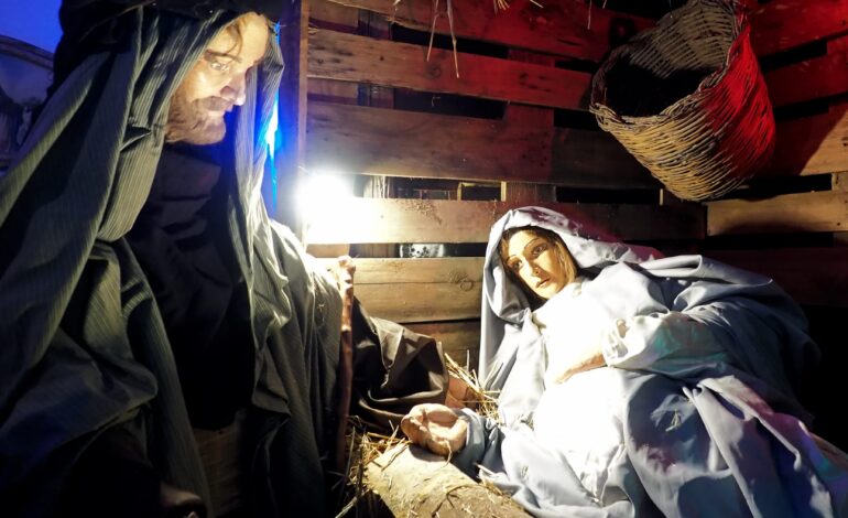 Canicattì, ecco il presepe di via Cavour