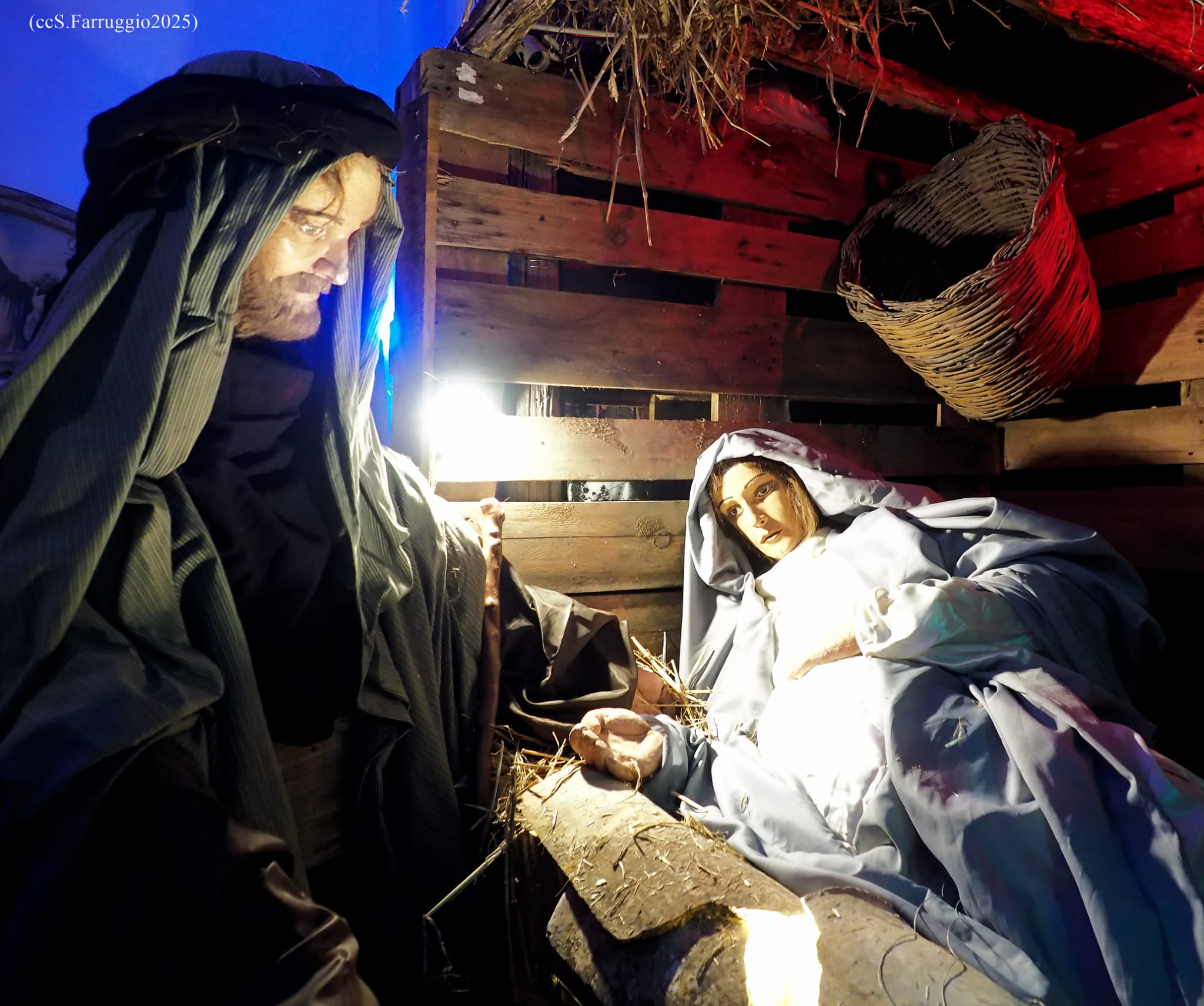 Canicattì, ecco il presepe di via Cavour