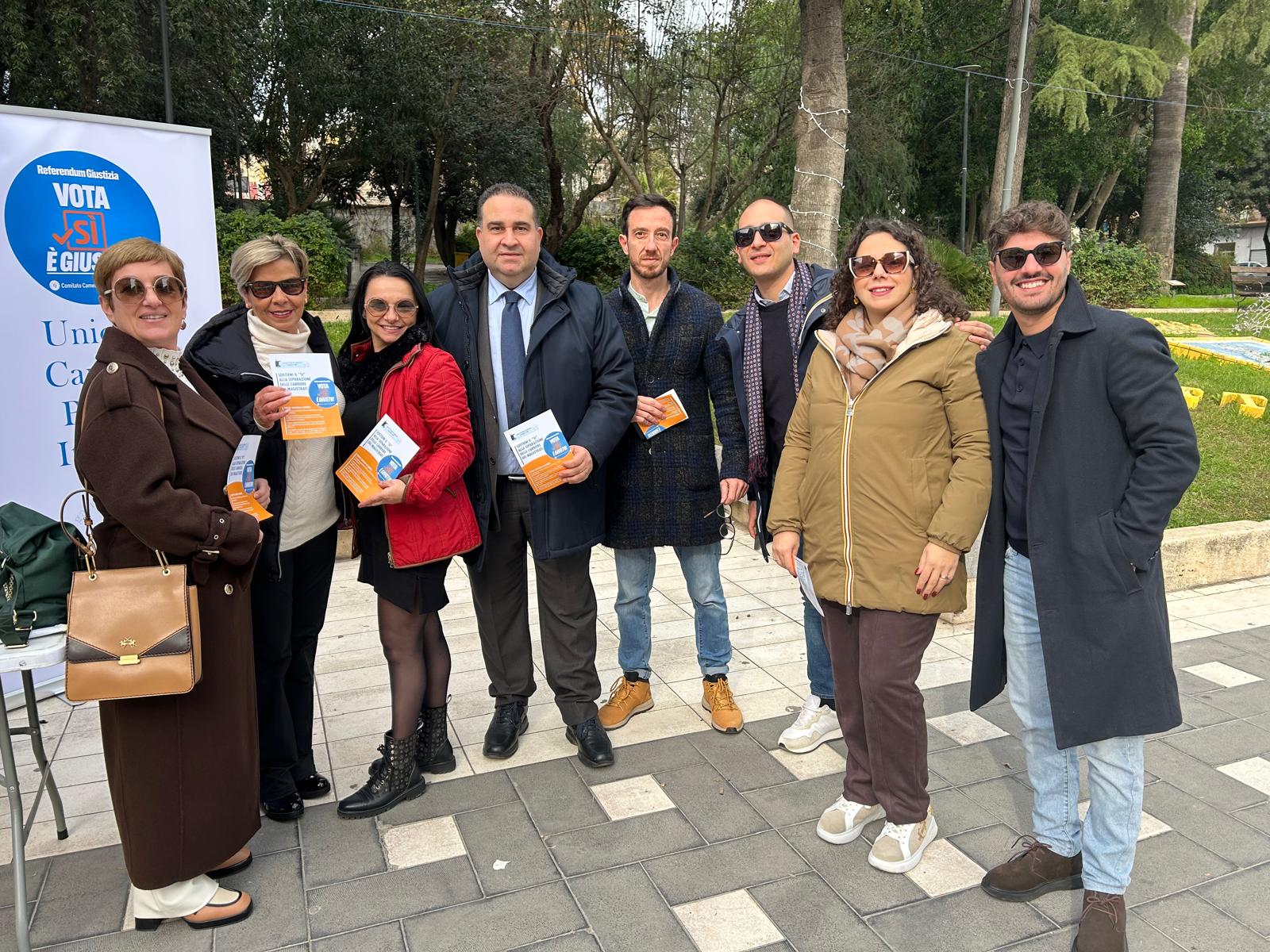 Riforma della Giustizia, campagna informativa di Unione Camere Penali a Canicattì e Agrigento