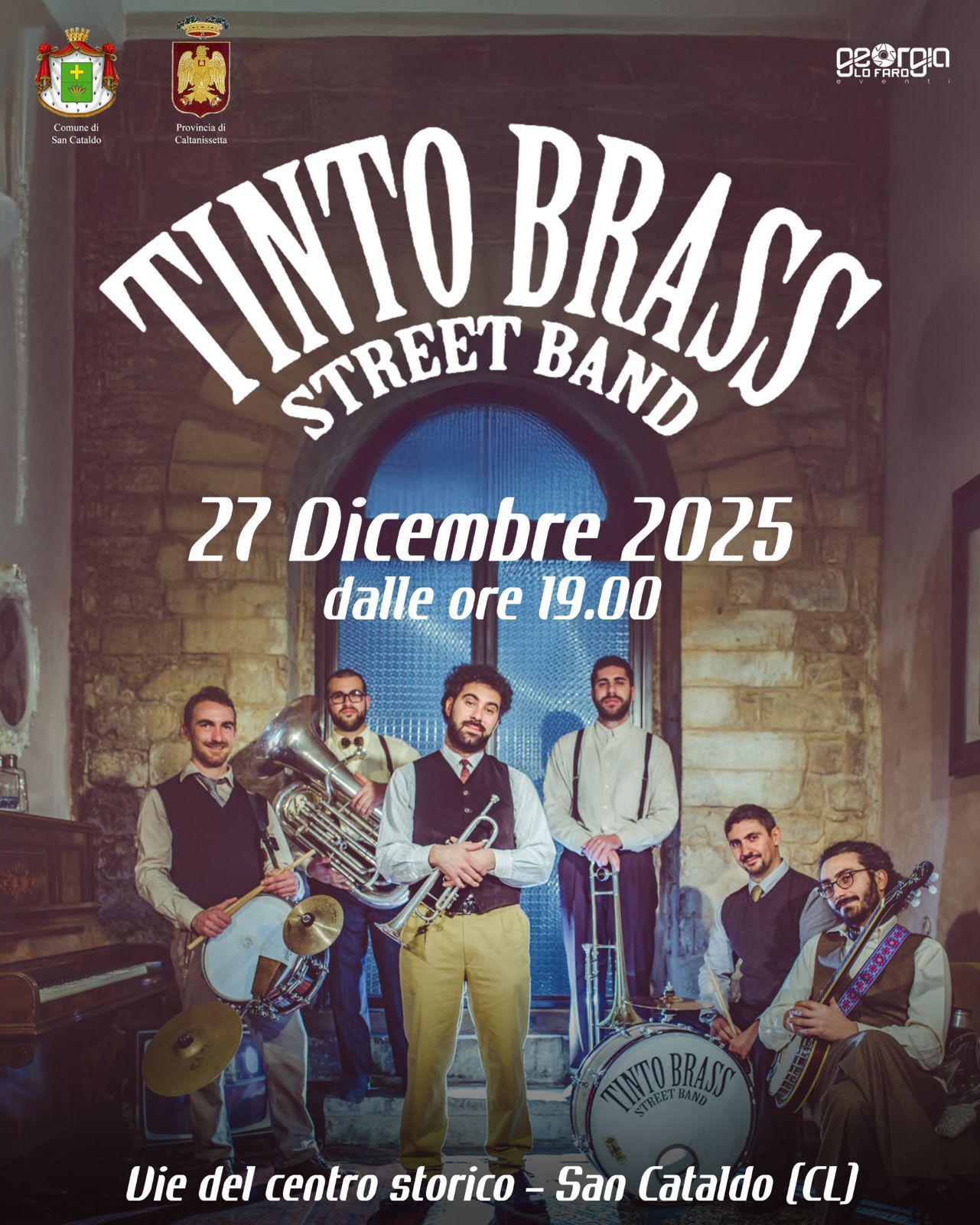 San Cataldo, Swing e blues nel centro storico: la “Tinto Brass Street Band” anima le strade del centro storico 