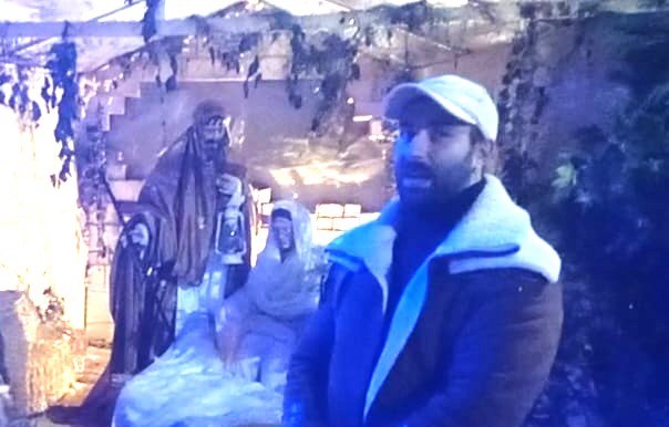 Canicattì, interamente realizzato a mano il presepe in via Sturzo. Intervista a Diego Lo Porto