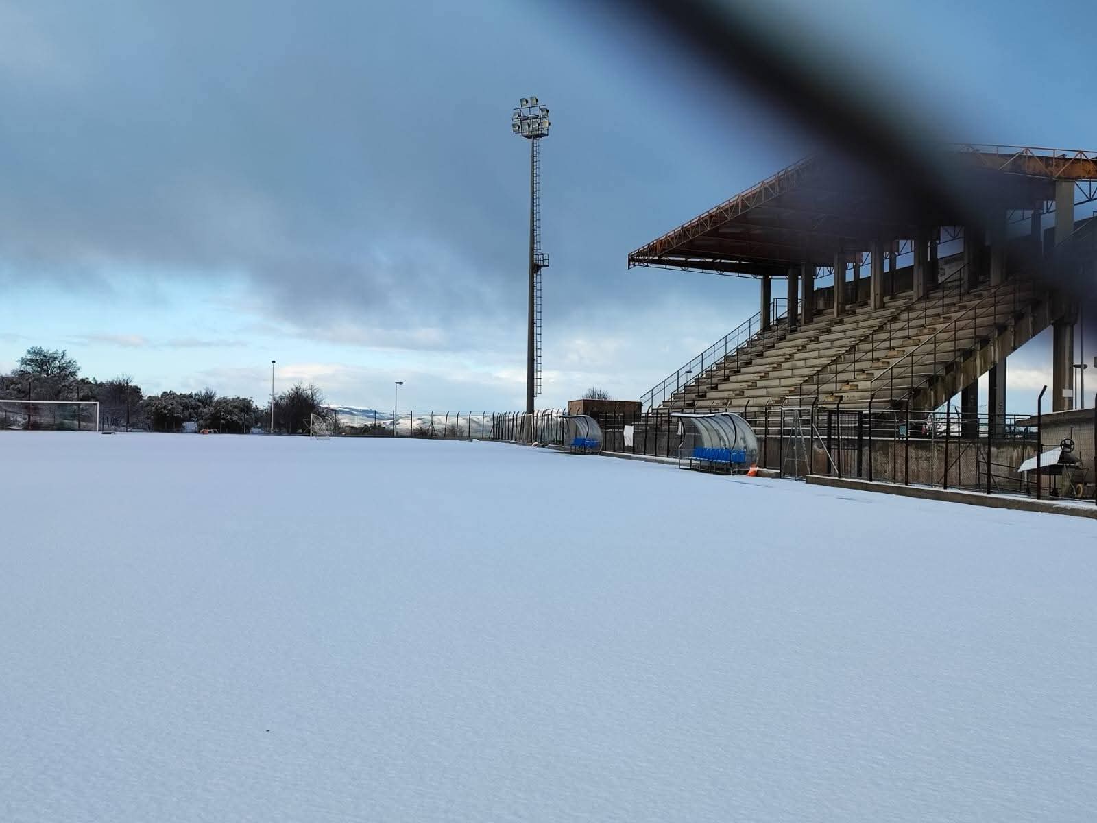 Calcio. Rinviata per neve Castellana -Empedoclina