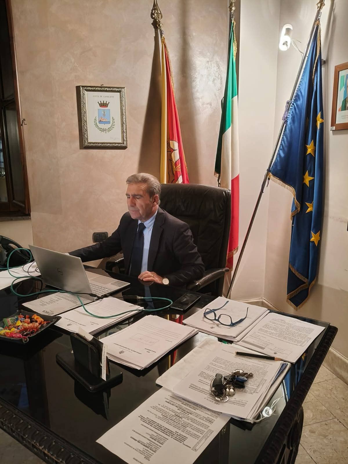 Canicattì, il sindaco disapprova la rivolta degli autobottisti. “Prevalga il buon senso”