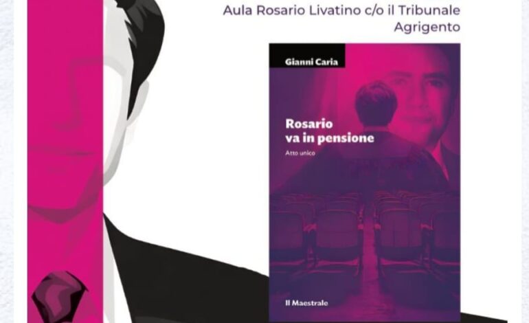 Canicattì, Gianni Caria autore di ‘Rosario va in pensione’ visita la casa del giudice