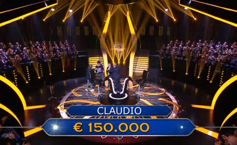 È canicattinese il nuovo campione di ‘Chi vuol essere milionario – Il torneo’. Vittoria da 150mila euro