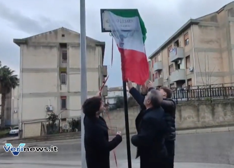 Canicattì, intitolata strada all’imprenditore Alfonso Lo Sardo