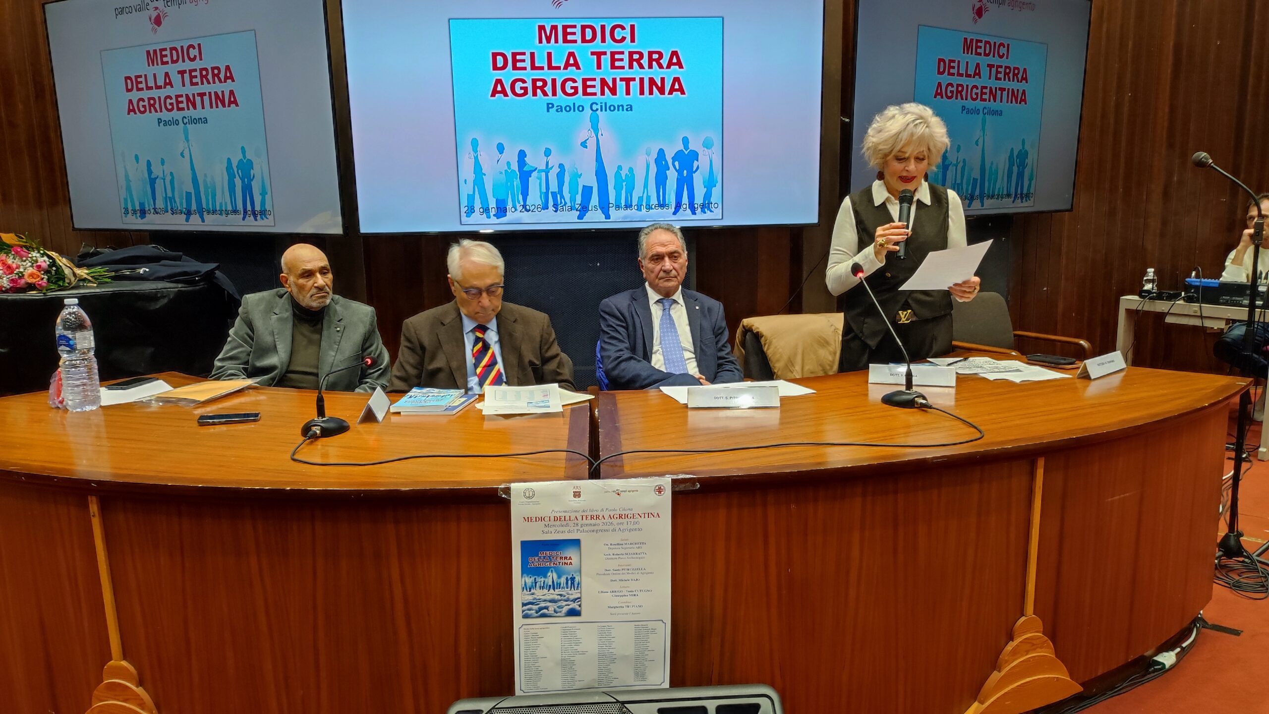 “Medici della terra agrigentina”, presentato il libro di Paolo Cilona