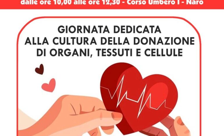 L’Aido Canicattì a Naro per la II Giornata della Sensibilizzazione