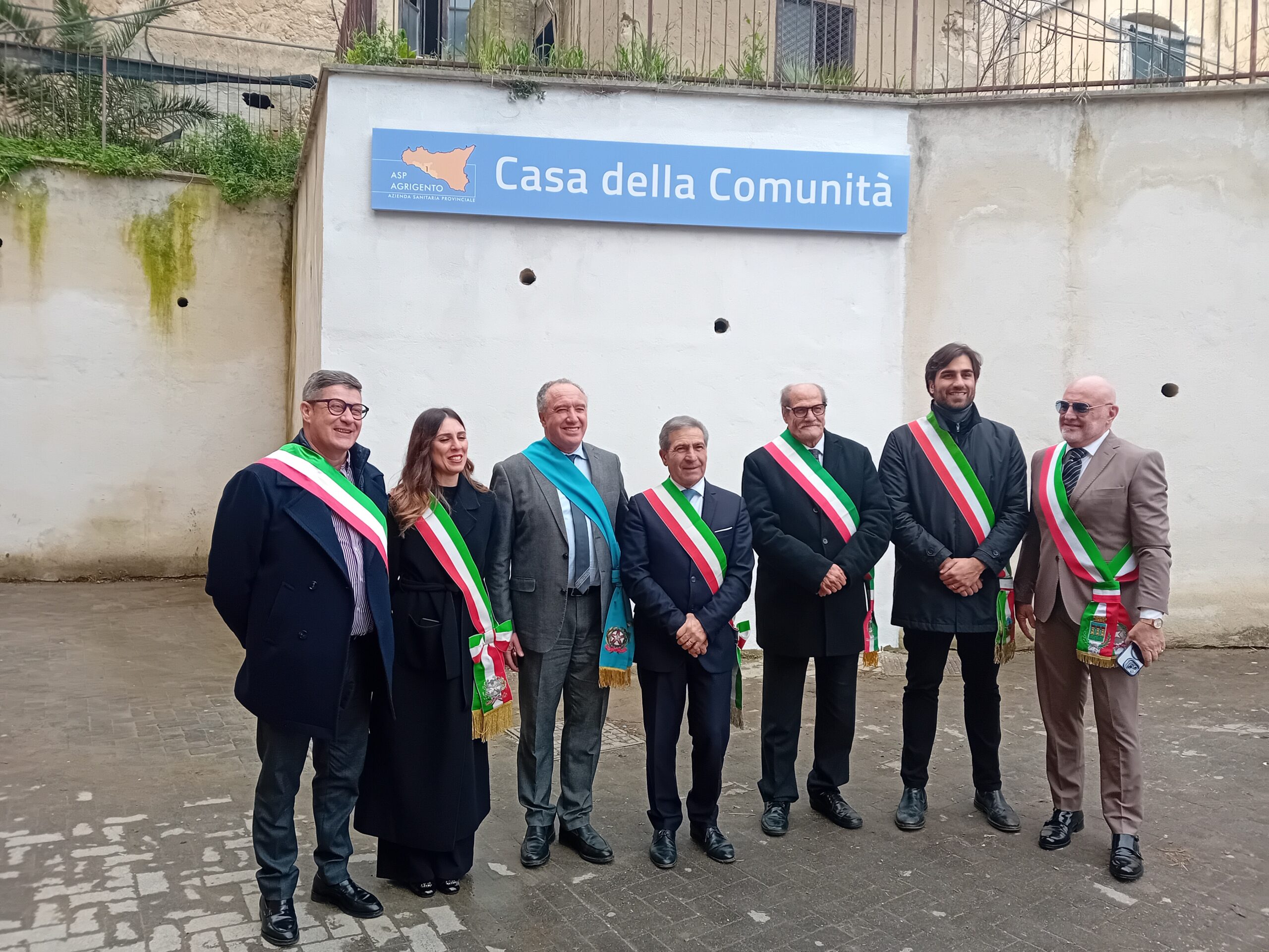 Canicattì, gli scatti dell’inaugurazione della Casa di Comunità