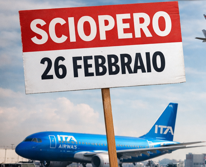 Aerei e treni fermi, giornata di disagi per chi viaggia