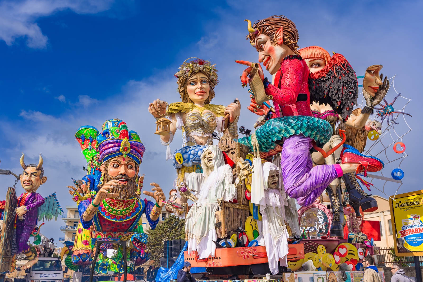 Carnevale di Sciacca, presenze da record nel primo fine settimana della kermesse
