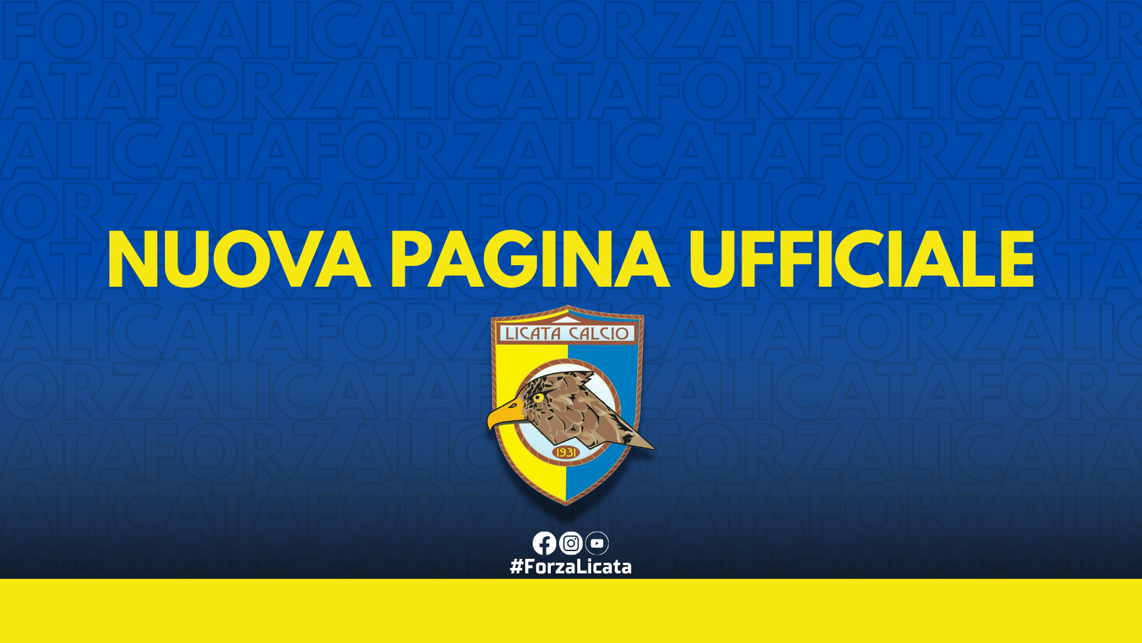 Licata Calcio torna su Facebook: “Si riparte da zero, ma con la stessa passione”