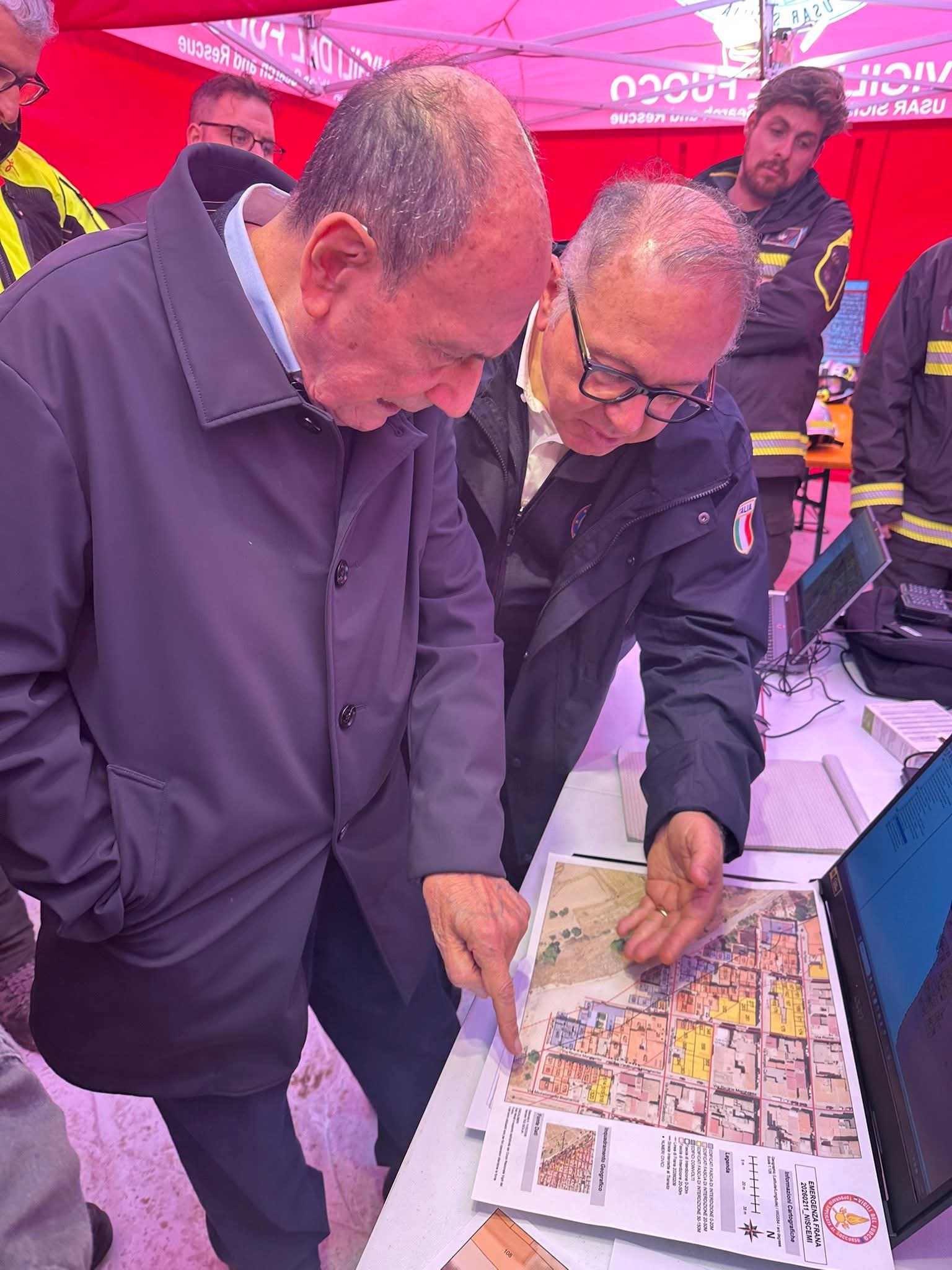 Frana di Niscemi, Schifani consegna al Comune i primi alloggi per gli sfollati