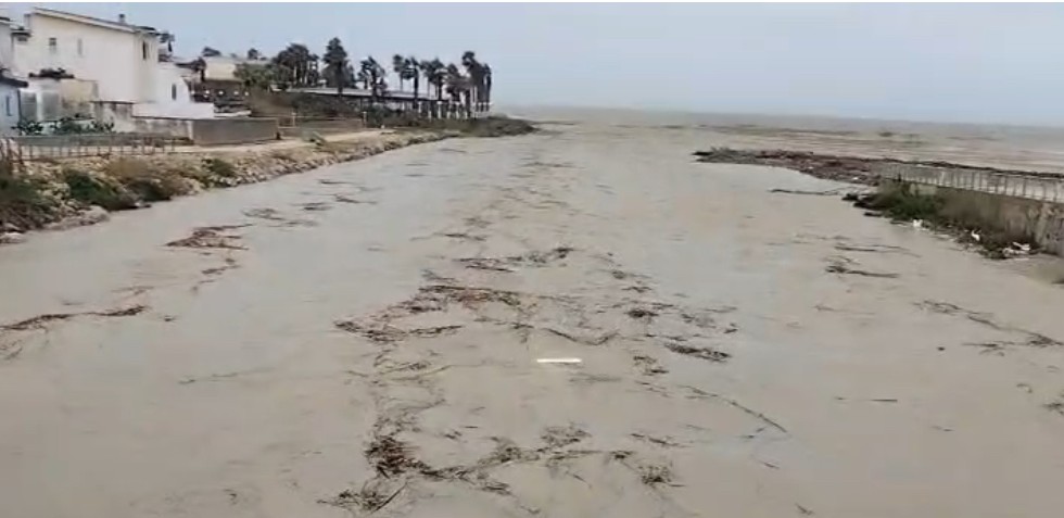 Agrigento, il livello del fiume Akragas oltre la soglia di guardia. Le disposizioni del sindaco