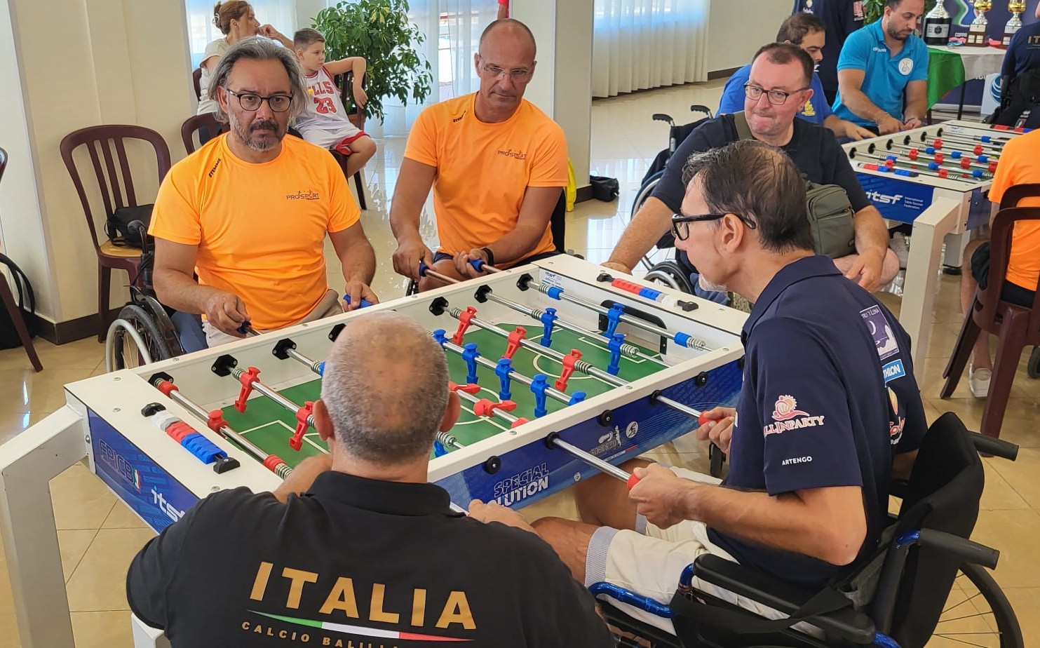 La Pro Sport Ravanusa alla World Champions League di Calcio Balilla Paralimpico