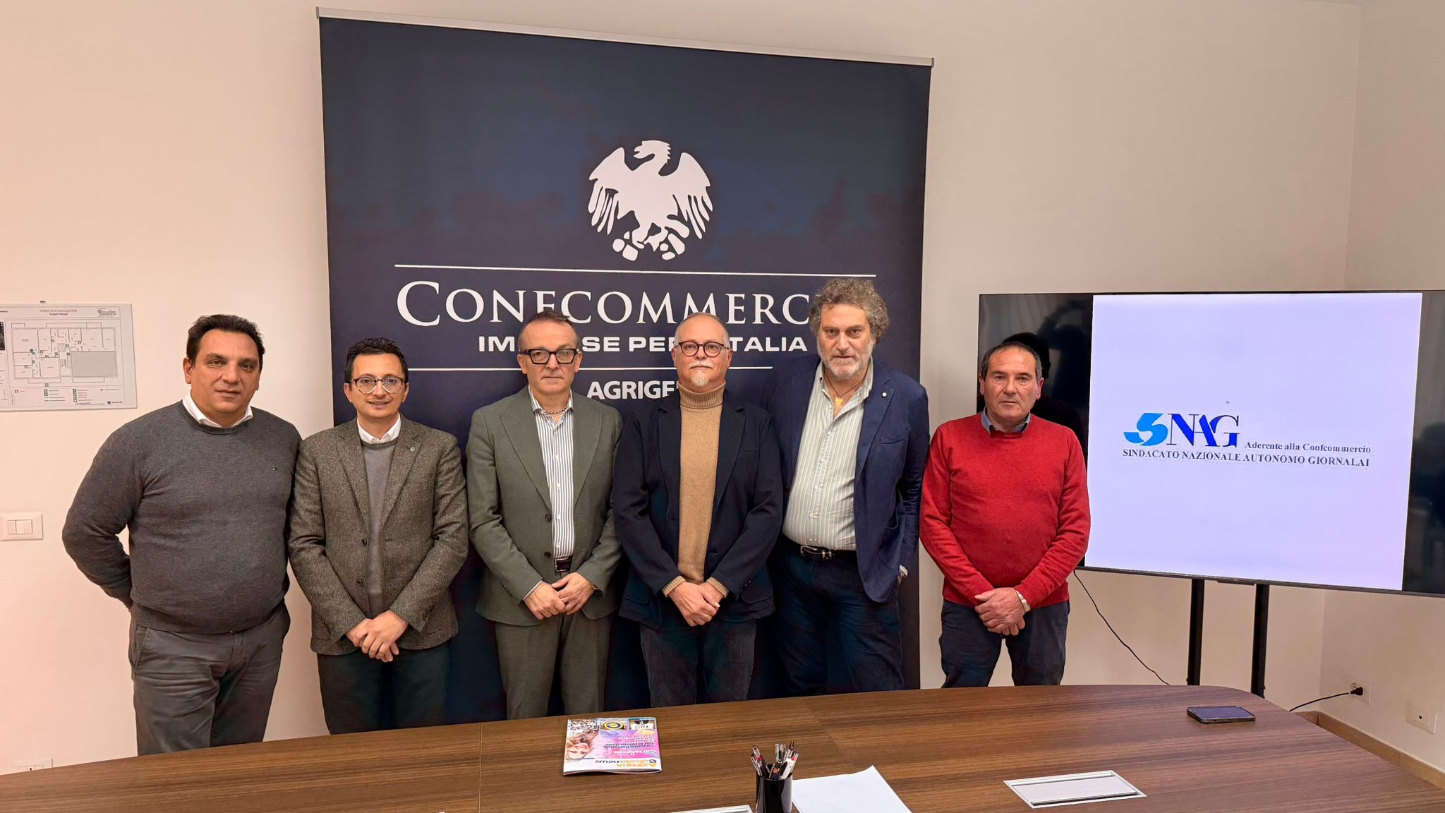 Agrigento, rilanciare le edicole. Vertice tra Confcommercio e SNAG