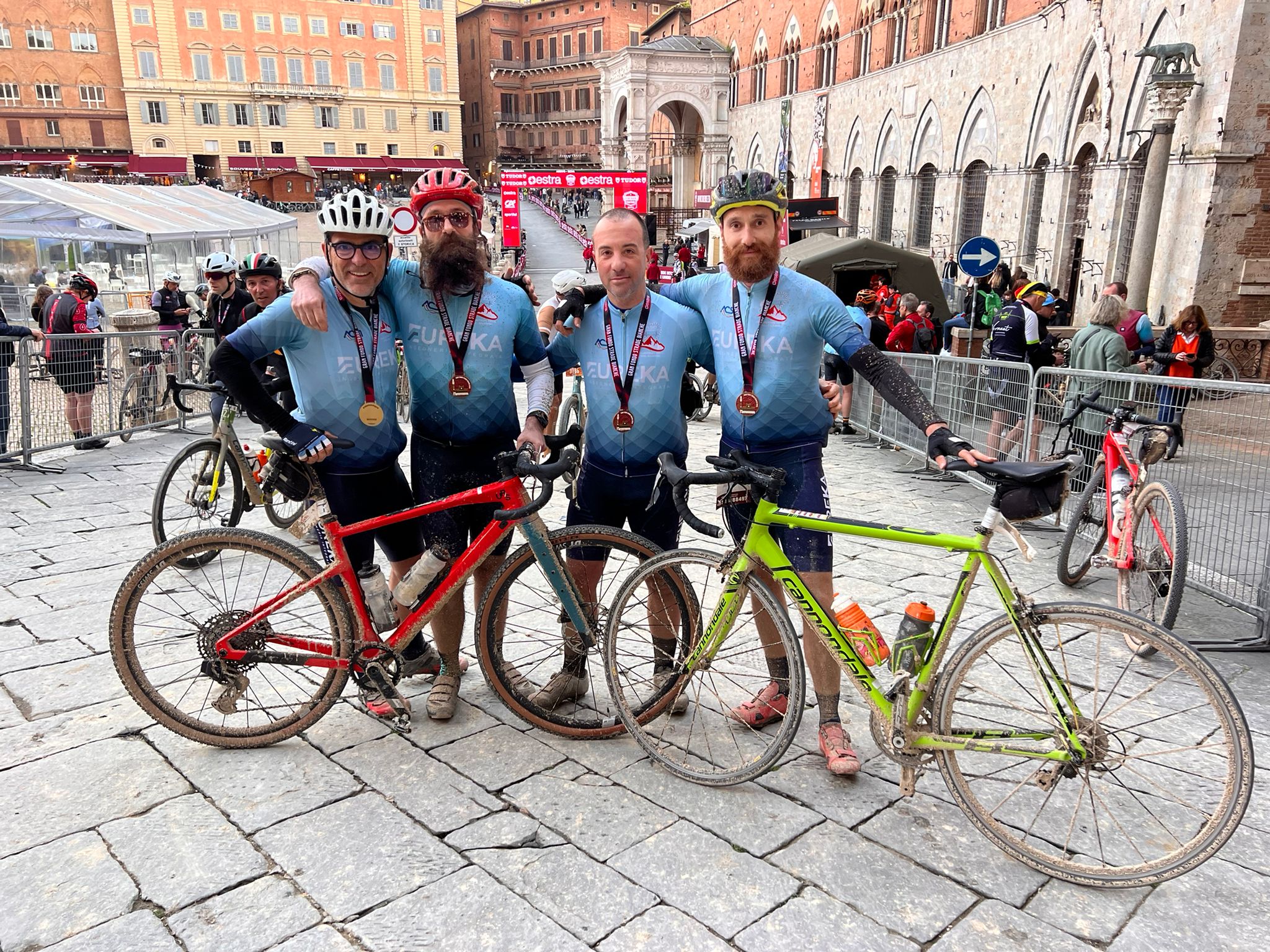 Canicattì brilla nel fango di Siena: l’impresa di Bongiorno, La Valle e dei fratelli Ferranti