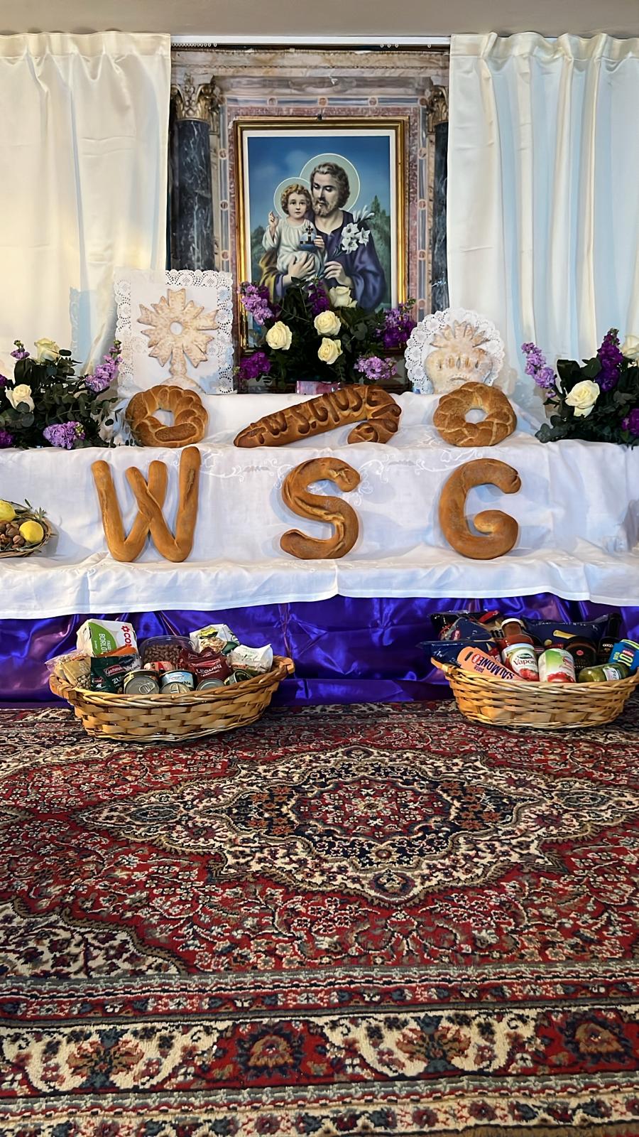 Canicattì, San Giuseppe tra fede e solidarietà. Tavolate e raccolte di alimenti per i poveri