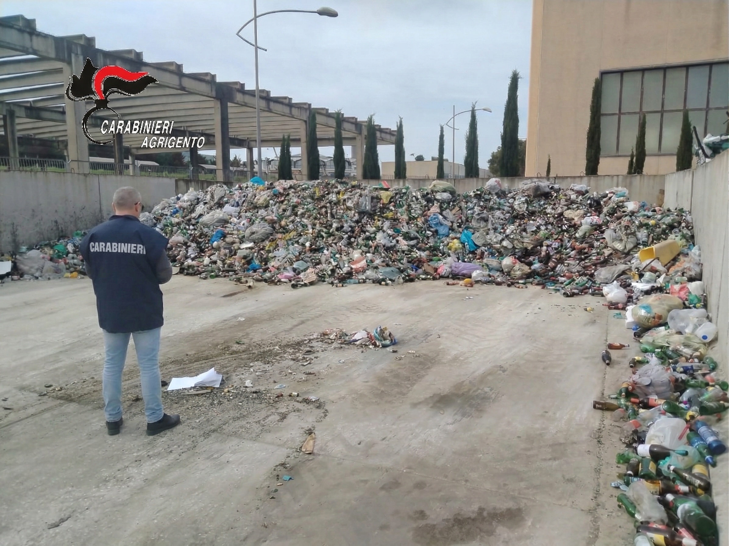 Aragona, ispezioni nella gestione dei rifiuti. Denunciato responsabile di un impianto