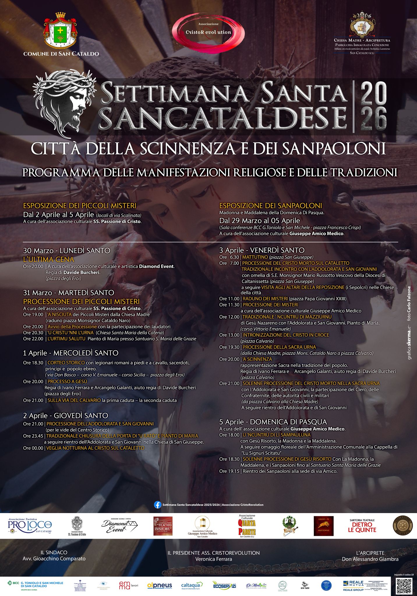 Settimana Santa di San Cataldo, intervista al presidente della Pro Loco (Video)