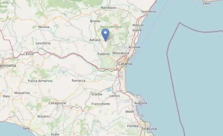 Sicilia, trema la terra. Forte scossa di terremoto nel catanese