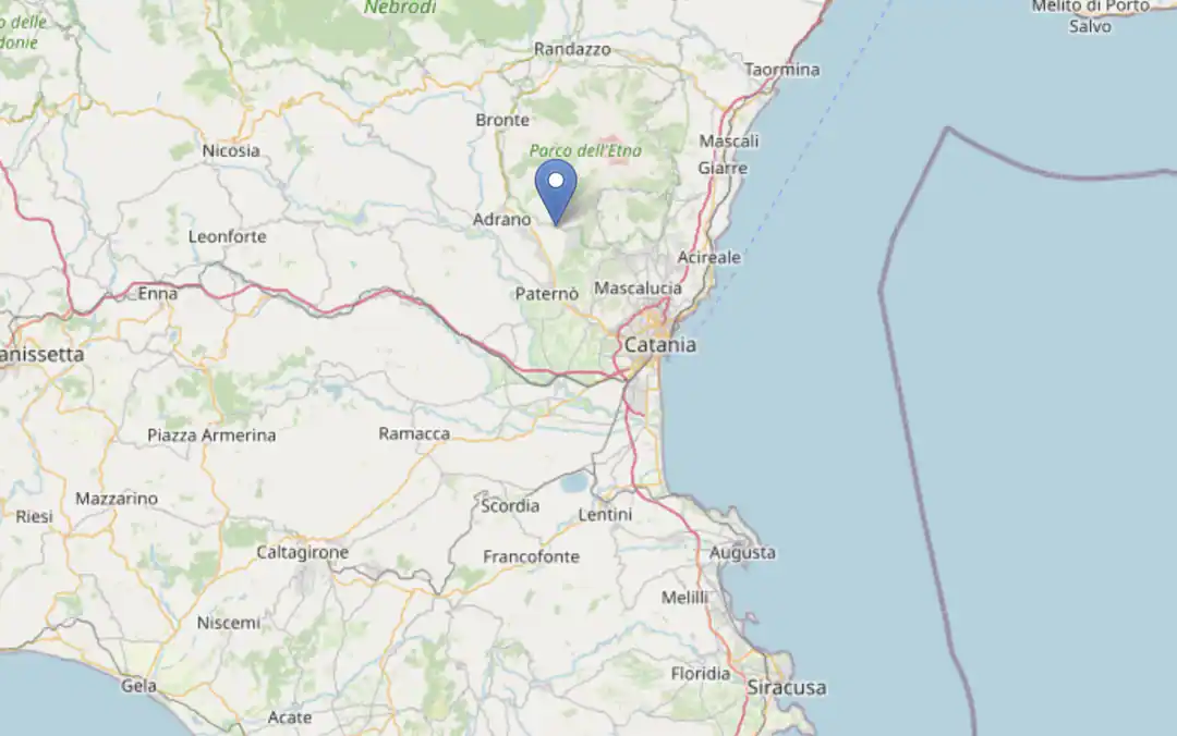 Sicilia, trema la terra. Forte scossa di terremoto nel catanese