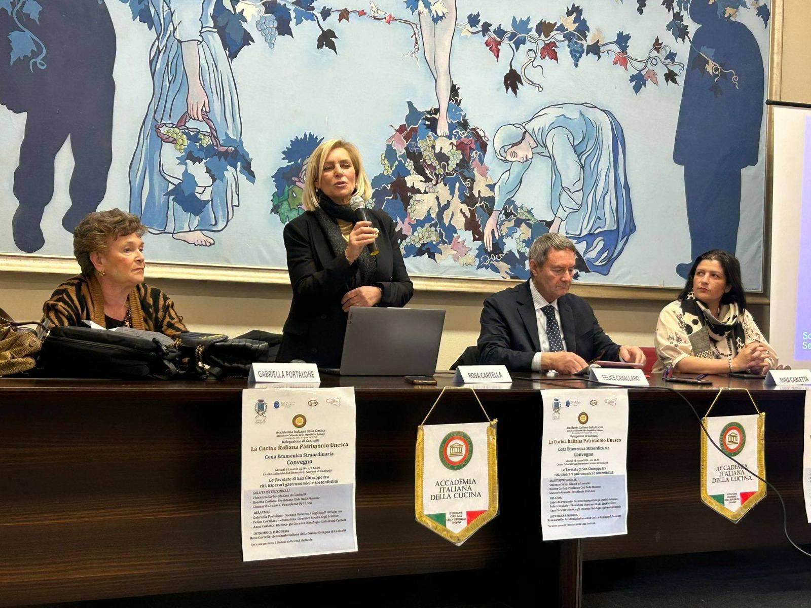 Cucina italiana patrimonio Unesco. Canicattì la celebra con una cena ecumenica