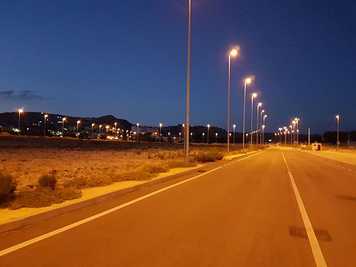 Canicattì, ripristinata l’illuminazione nell’area artigianale