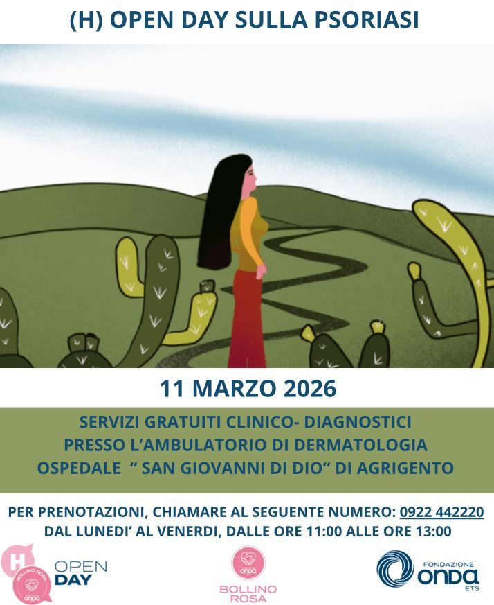 11 marzo, visite e controlli gratuiti sulla Psoriasi all’ospedale di Agrigento