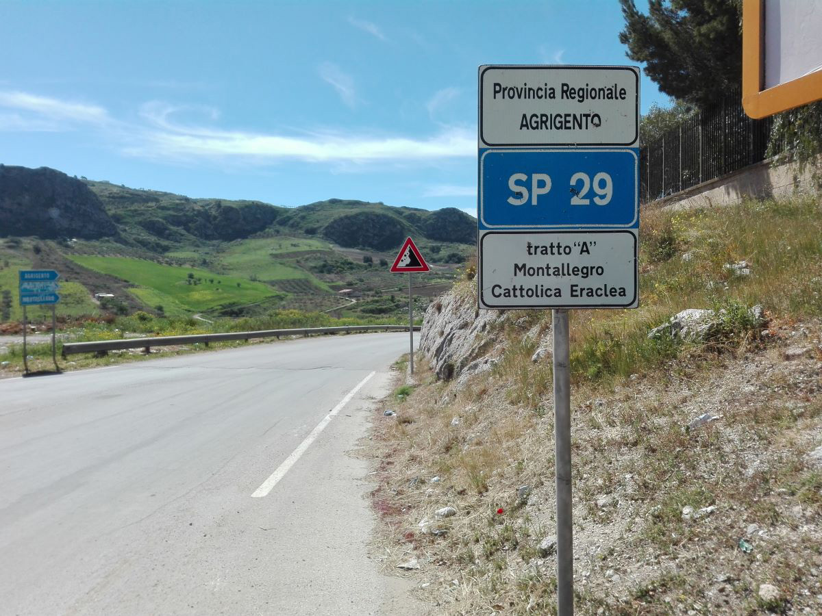 Agrigento, ok alla manutenzione straordinaria delle strade provinciali 33 e 29A