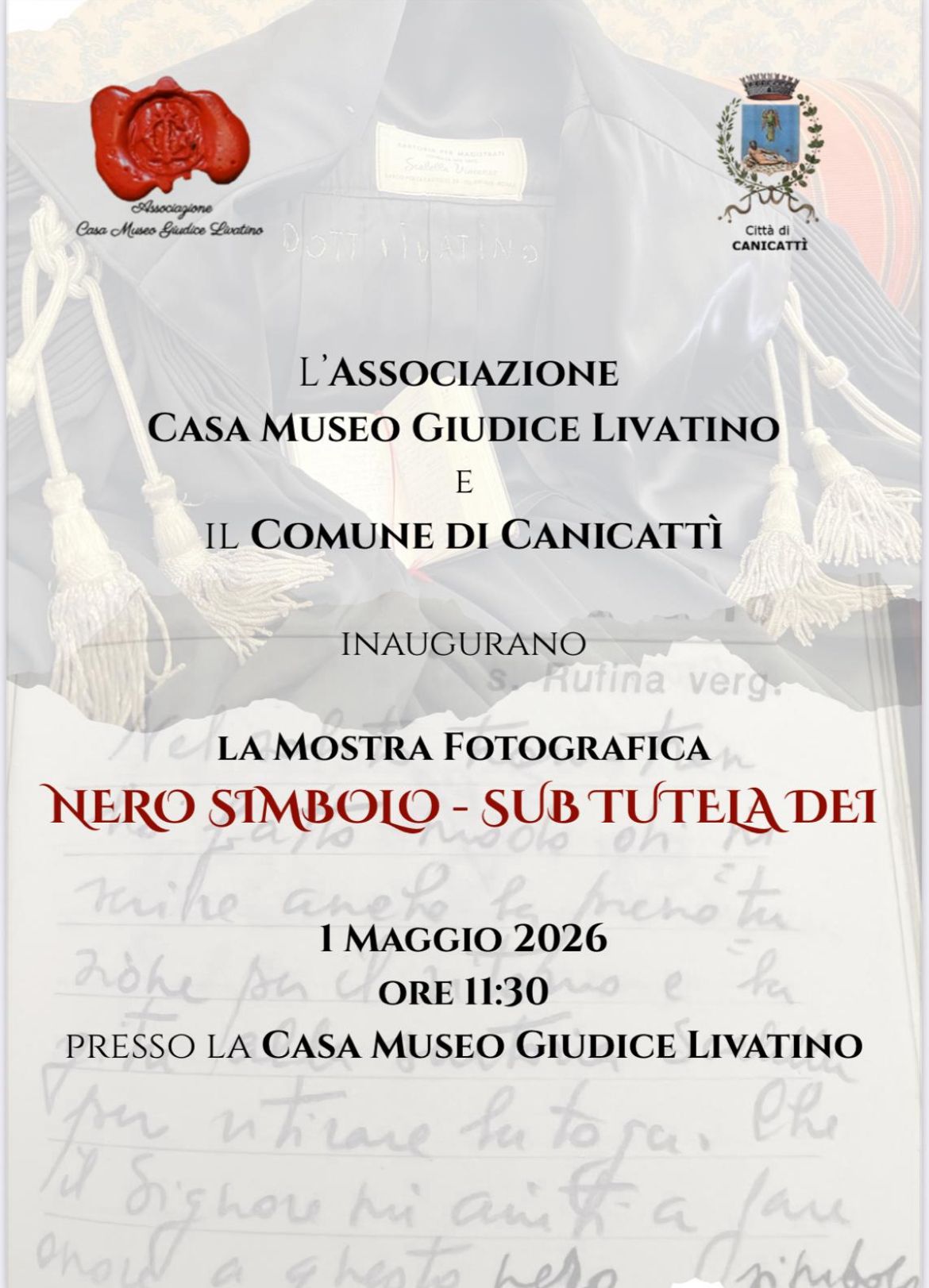 Canicattì, nella Casa Museo Livatino una mostra sul Giudice Beato