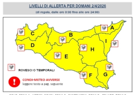 Il maltempo non lascia la presa. Ancora allerta in Sicilia