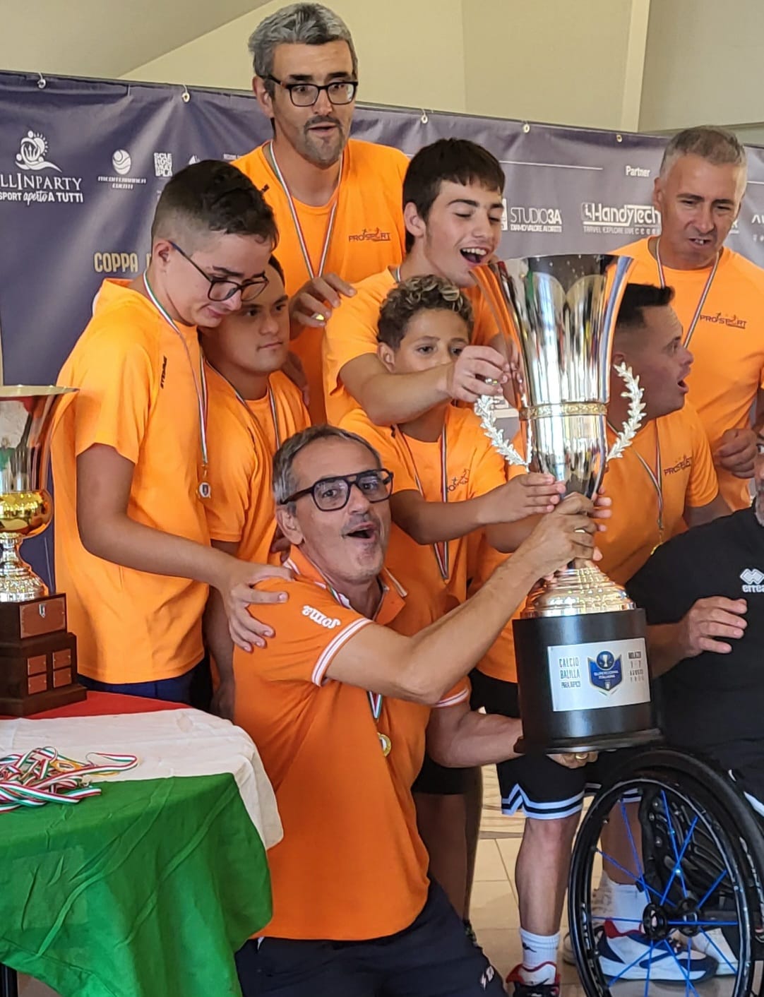 Pro Sport Ravanusa alla finale di Coppa Italia 2026 di calcio balilla paralimpico