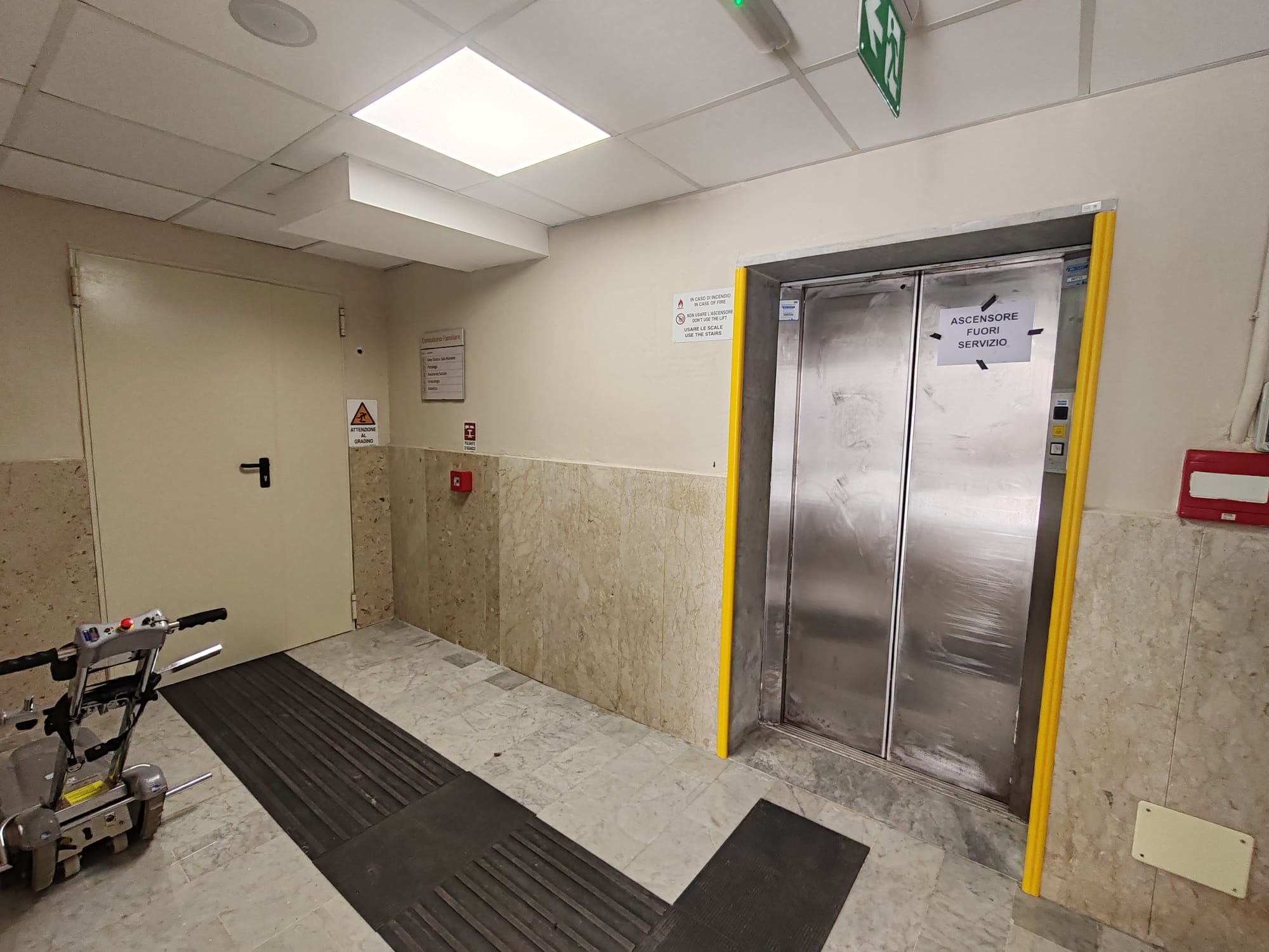Canicattì, torna in funzione l’ascensore della Casa di Comunità. L’ Asp ha riparato il guasto