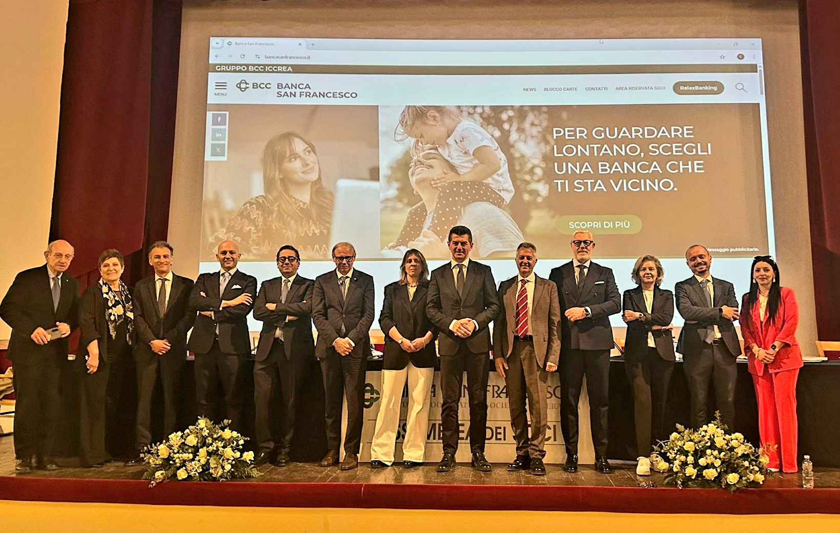 Banca San Francesco. Bilancio 2025 con utile da oltre 3 milioni. Rinnovato il Cda
