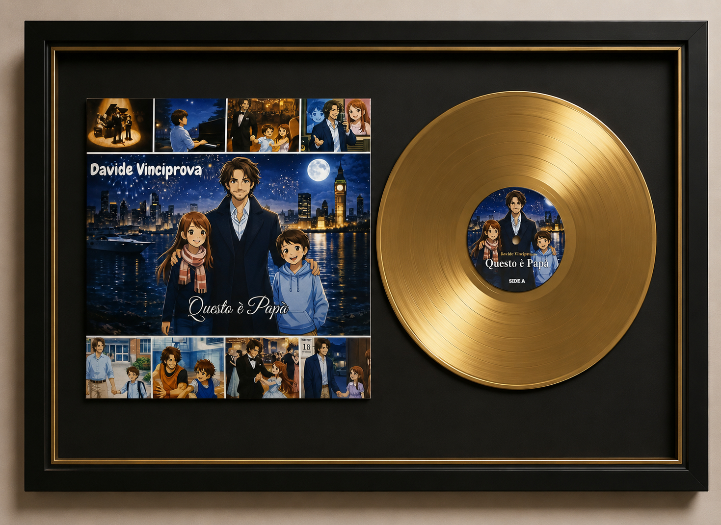 This is Dad del Cantautore Davide Vinciprova diventa disco d’oro