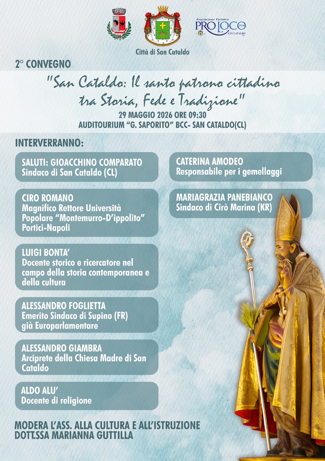 San Cataldo, il Santo Patrono come specchio dell’identità cittadina