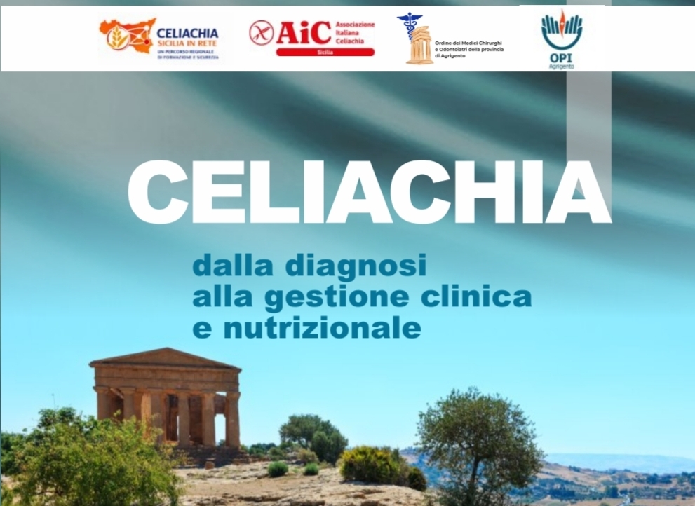 Celiachia, diagnosi e dieta. Esperti a confronto ad Agrigento