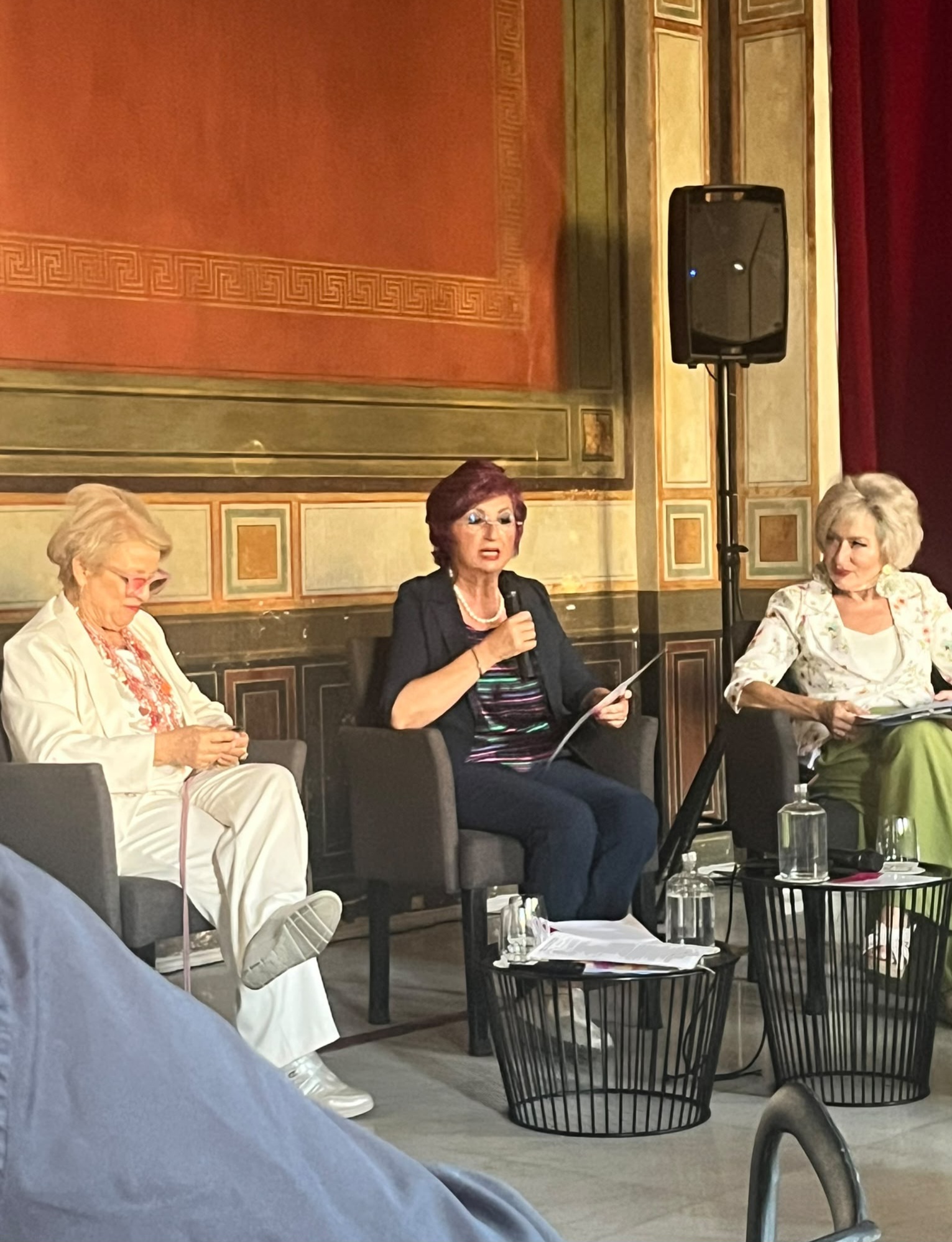 Cultura e Impegno ai Giardini del Teatro Massimo: le verità di Maria Grazia Brandara
