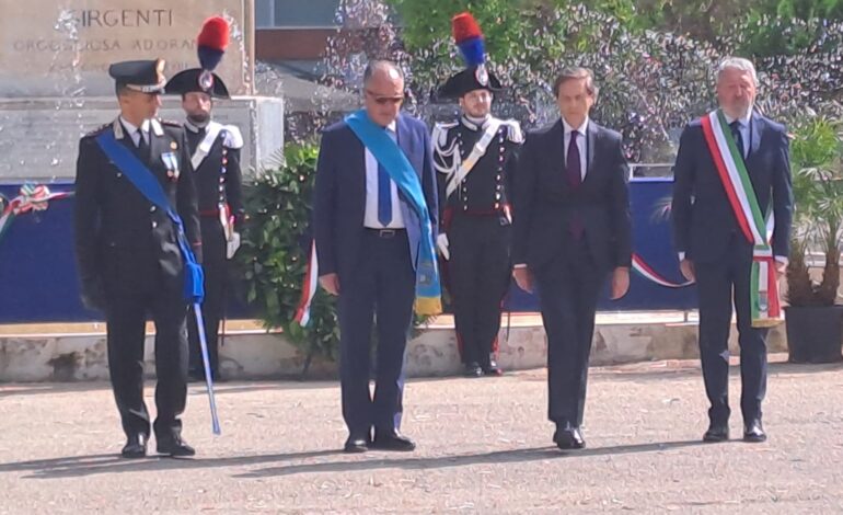 Agrigento celebra gli 80 anni della Repubblicaa