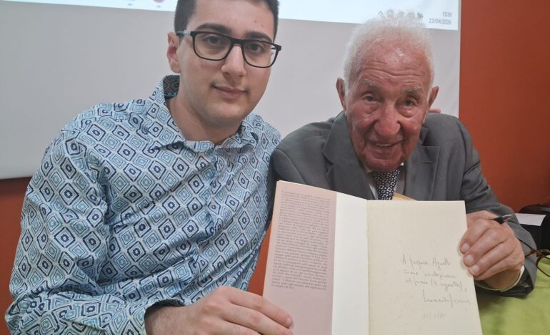 Montallegro. Si presenta libro di Gaspare Agnello su Sciascia