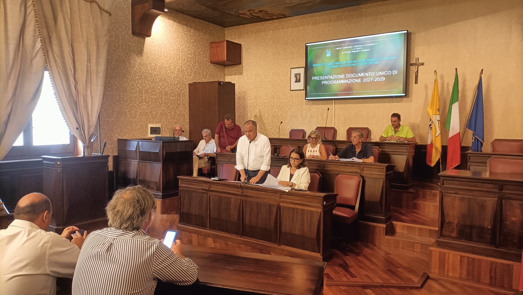 Agrigento, crisi idrica.Il consiglio provinciale contro Siciliacque