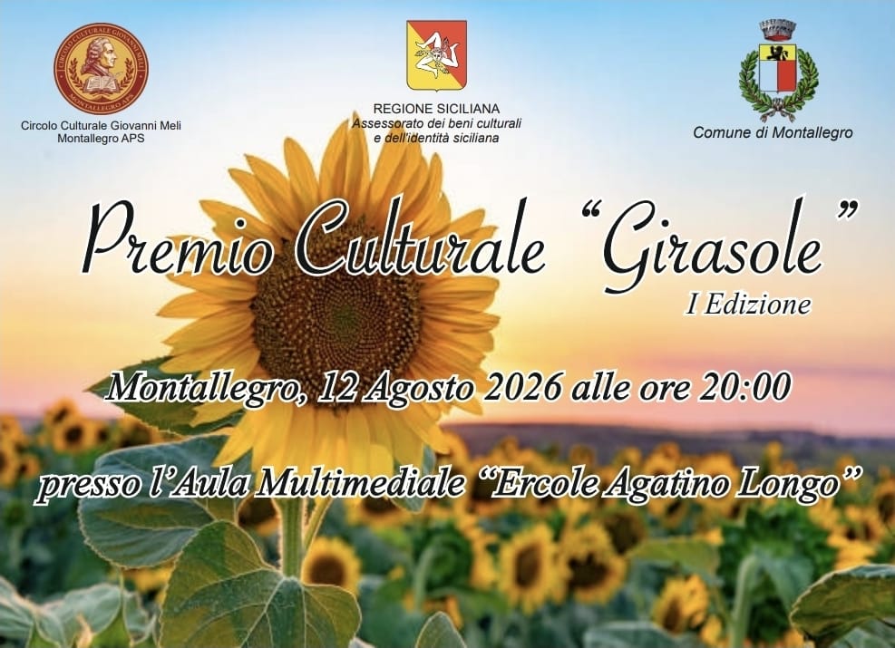 Montallegro. Premio Culturale “Girasole”: premiate le eccellenze della Sicilia