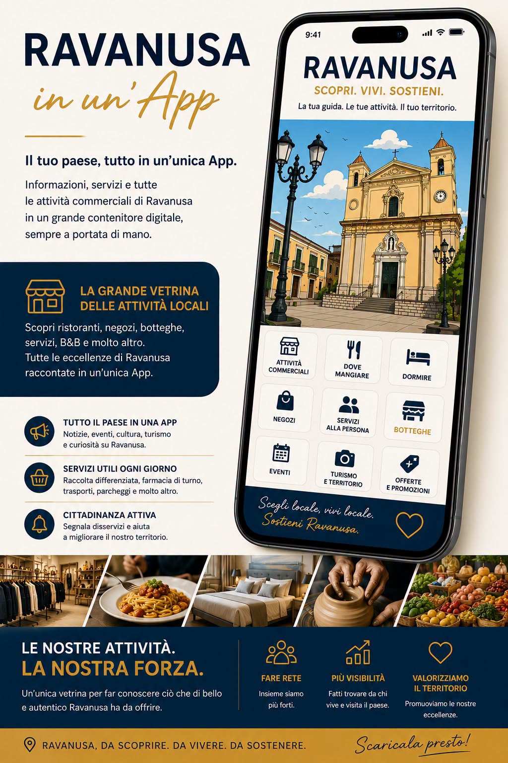 Ravanusa, tutte le informazioni utili a turisti e cittadini in una App