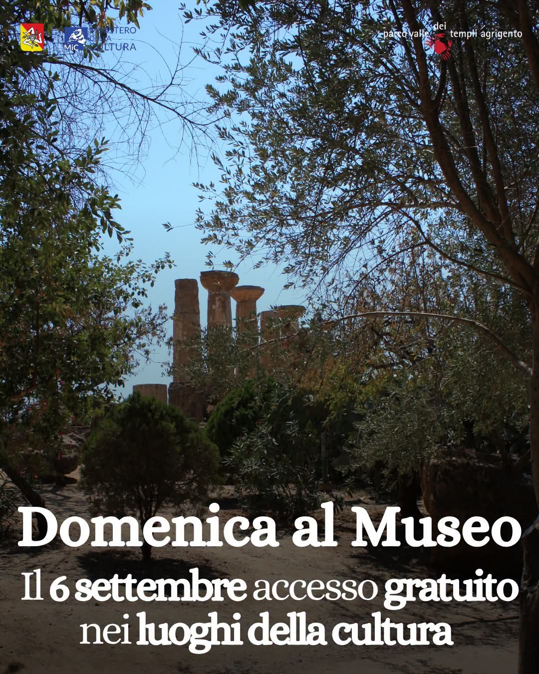 Domenica al museo, ingressi gratutiti. I siti e gli orari nell’Agrigentino
