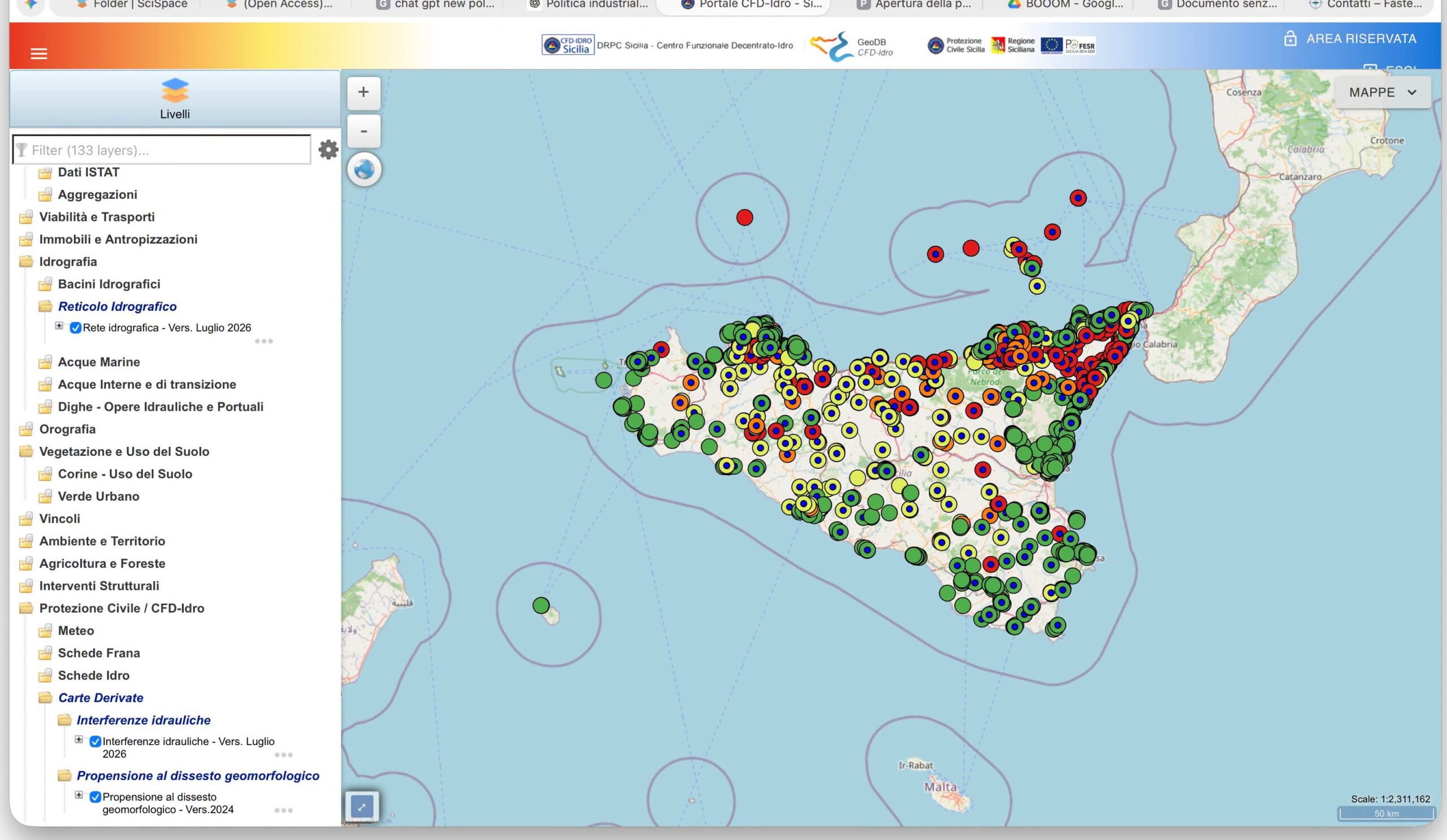 Eventi estremi in Sicilia, Protezione Civile allerta i sindaci