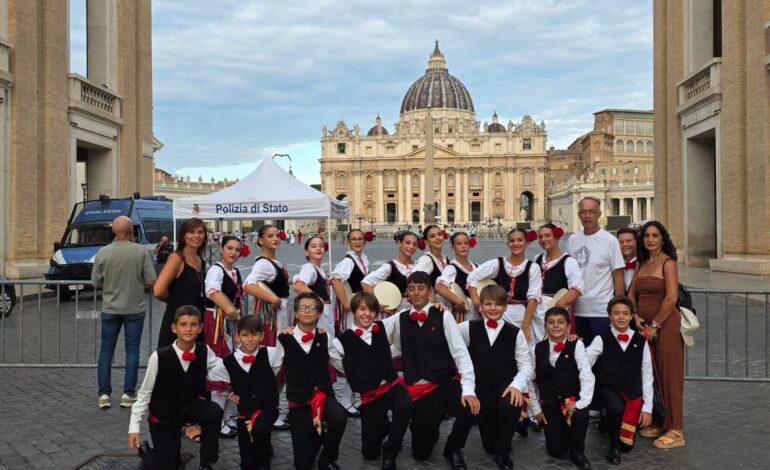 I piccoli del Val D’Akragas in udienza da Papa Leone