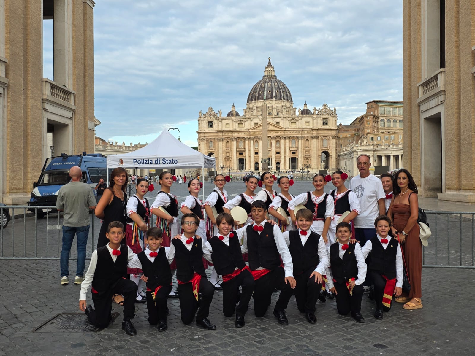 I piccoli del Val D’Akragas in udienza da Papa Leone