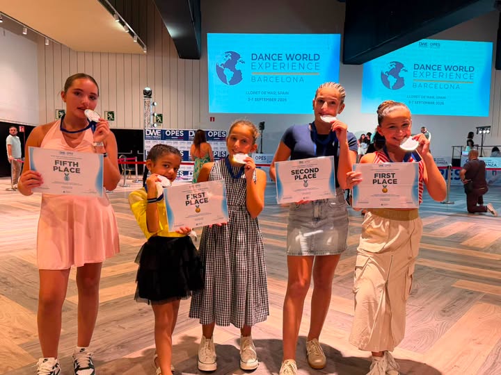 Danza aerea. Grande successo in Spagna per cinque atlete di Ravanusa